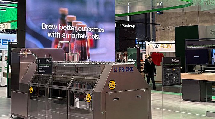 Die FRICKE Dosieranlage DFL wird auf der Hannover Messe 2026 vorgestellt.